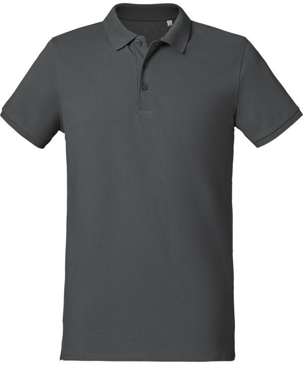 Polo bio homme stanley competes face Anthracite