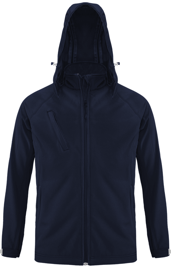 Kapuzen-Softshelljacke Für Herren Zum Personalisieren Navy