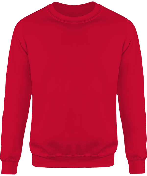 Sweat col rond heavy blend gildan face Red