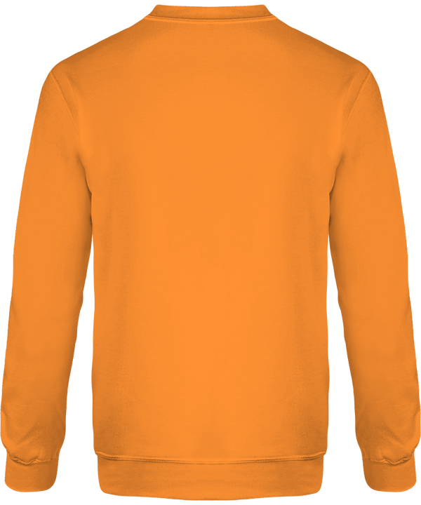 Sweat col rond heavy blend gildan dos Orange