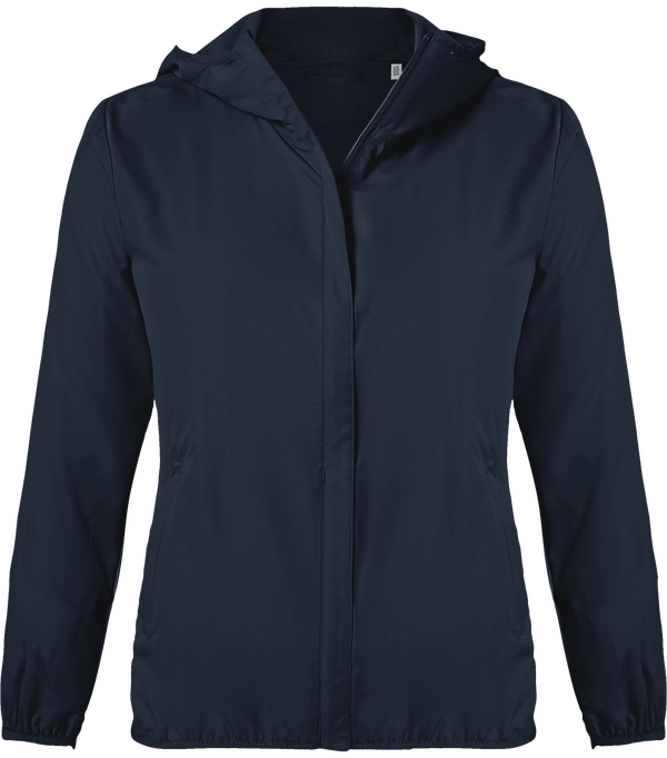 Coupe vent leger capuche femme stella winds face Navy