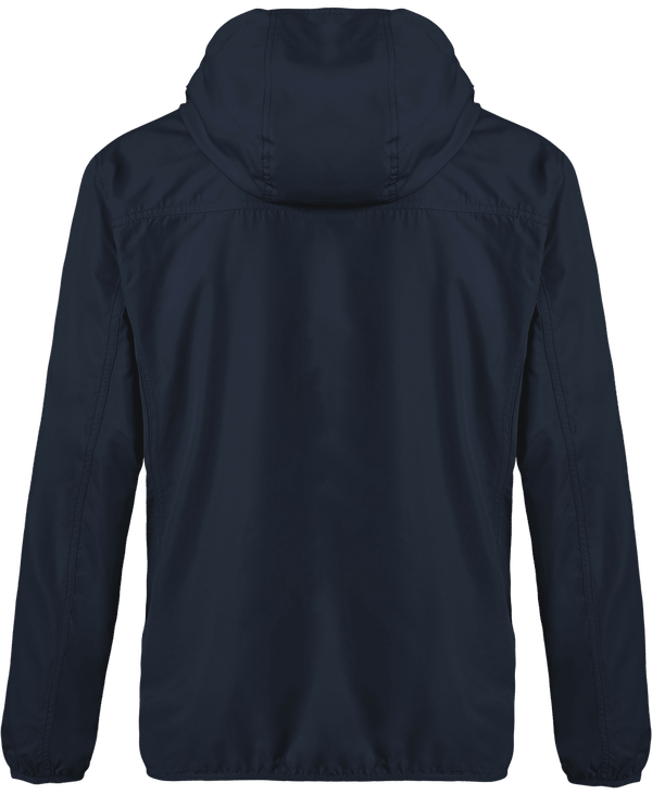 Coupe vent leger capuche homme stanley breaks dos Navy