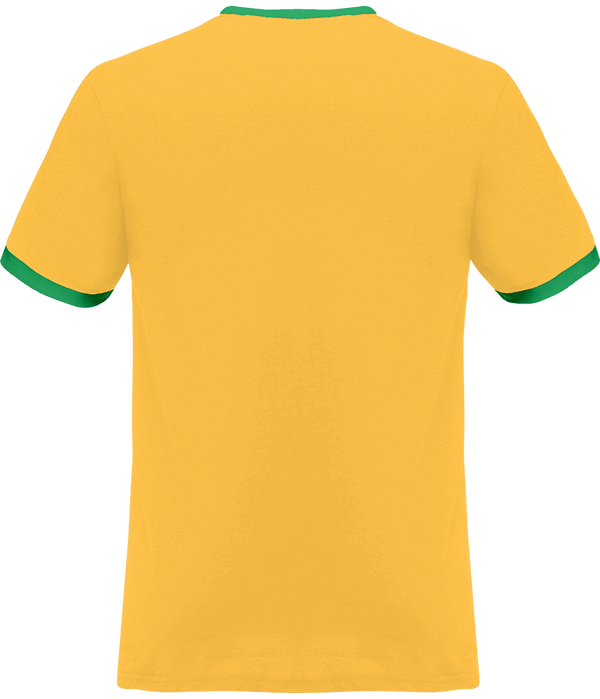 T shirt homme bords contrastes dos Sunflower / Kelly