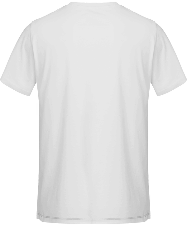 T shirt homme stanley leads denim panel dos Grey Denim / White