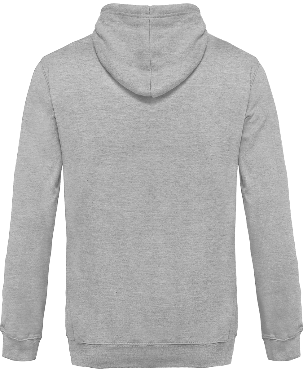 Customizable Bicolor Zipped Sweatshirt KARIBAN Oxford Grey / Navy