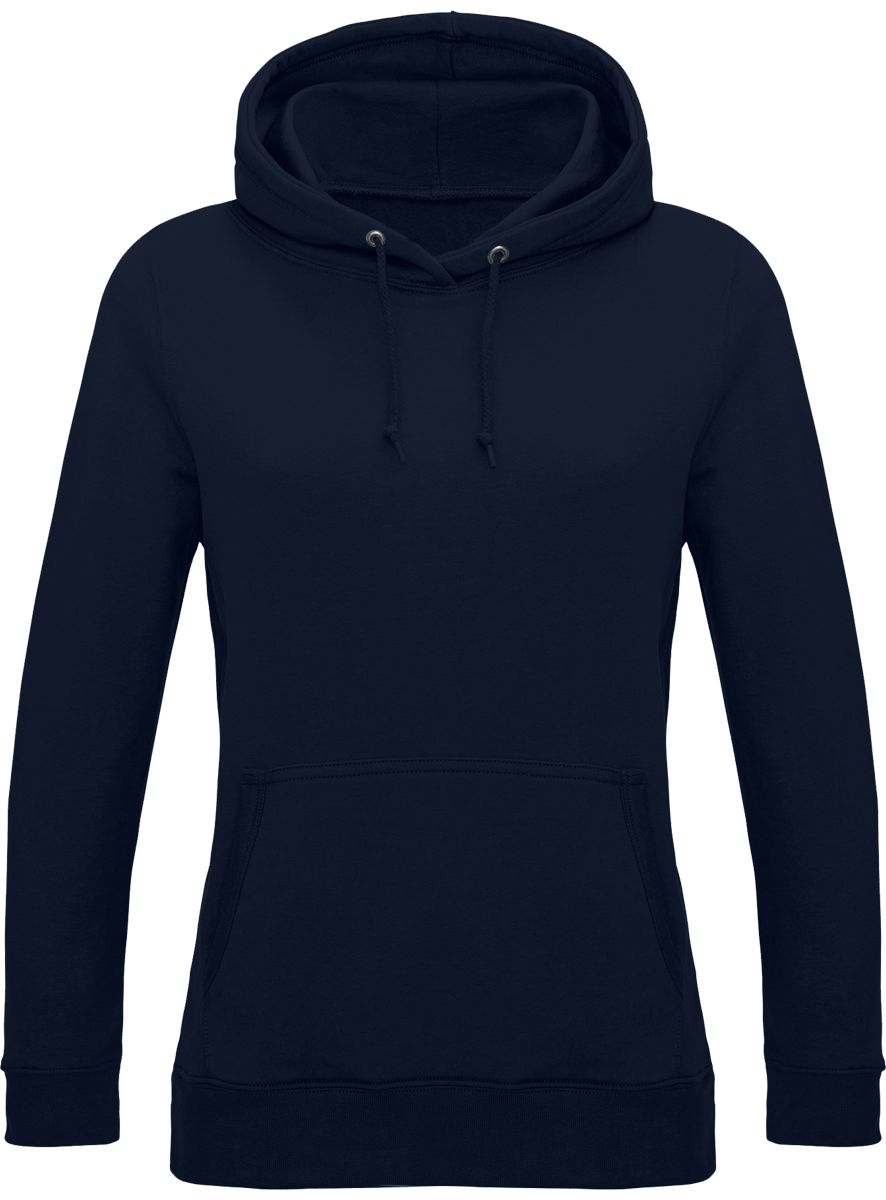 Customizable Hooded Sweatshirt For Women Kariban Navy