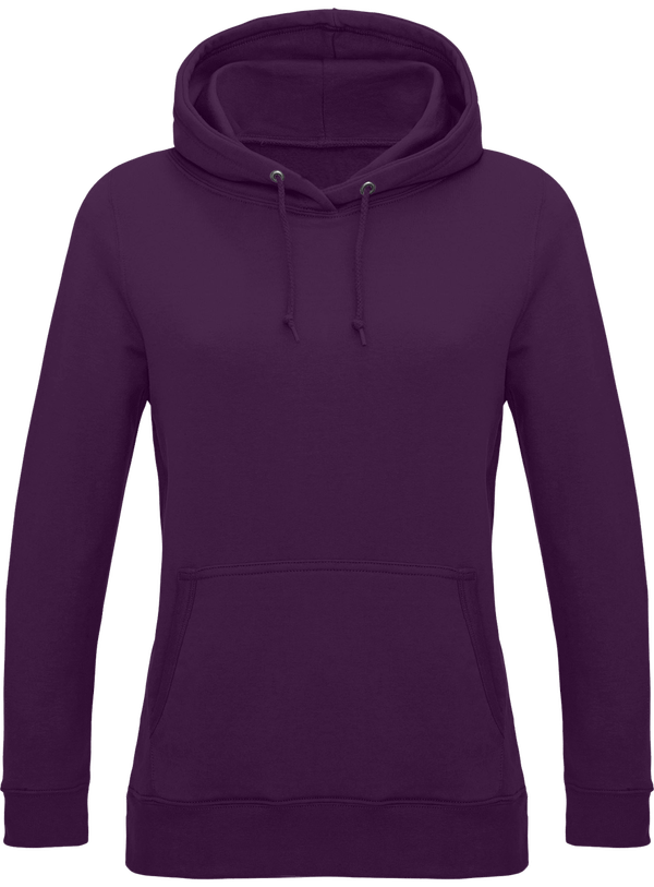 Sweat-Shirt À Capuche Femme Personnalisé :  Purple
