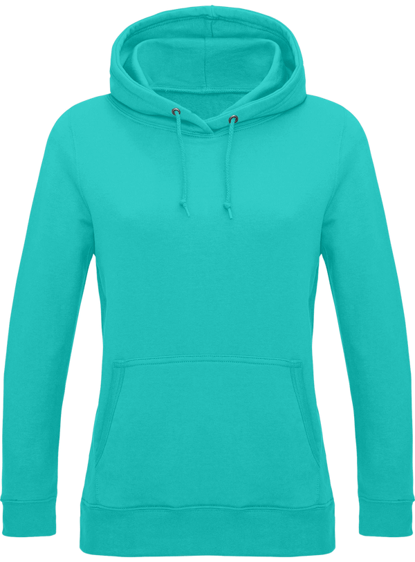 Sweat-Shirt À Capuche Femme Personnalisé :  Turquoise Surf