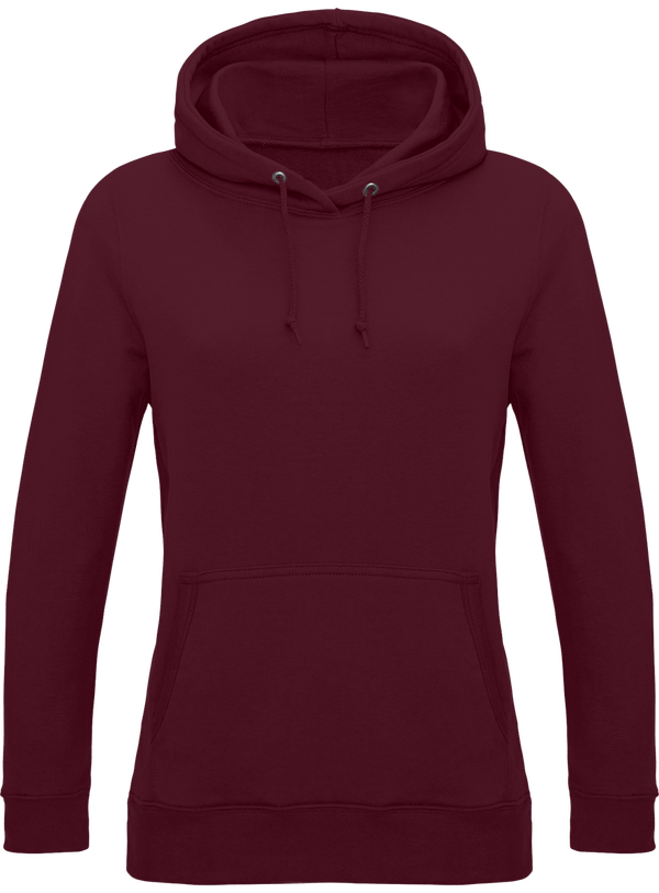 Sweat a capuche femme plexus kariban Wine