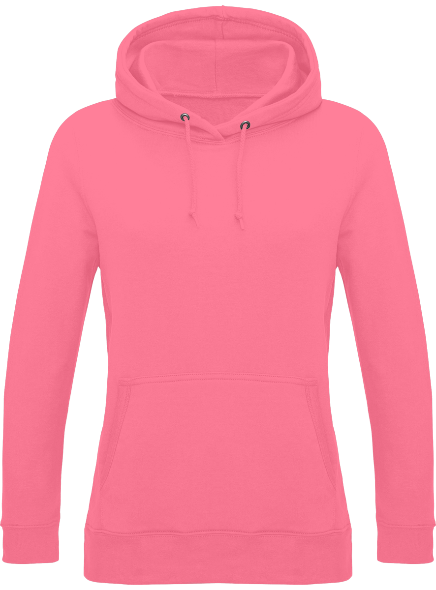 Customizable Hooded Sweatshirt For Women Candyfloss Pink