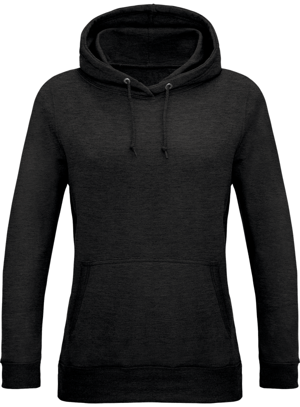 Sweat-Shirt À Capuche Femme Personnalisé :  Charcoal