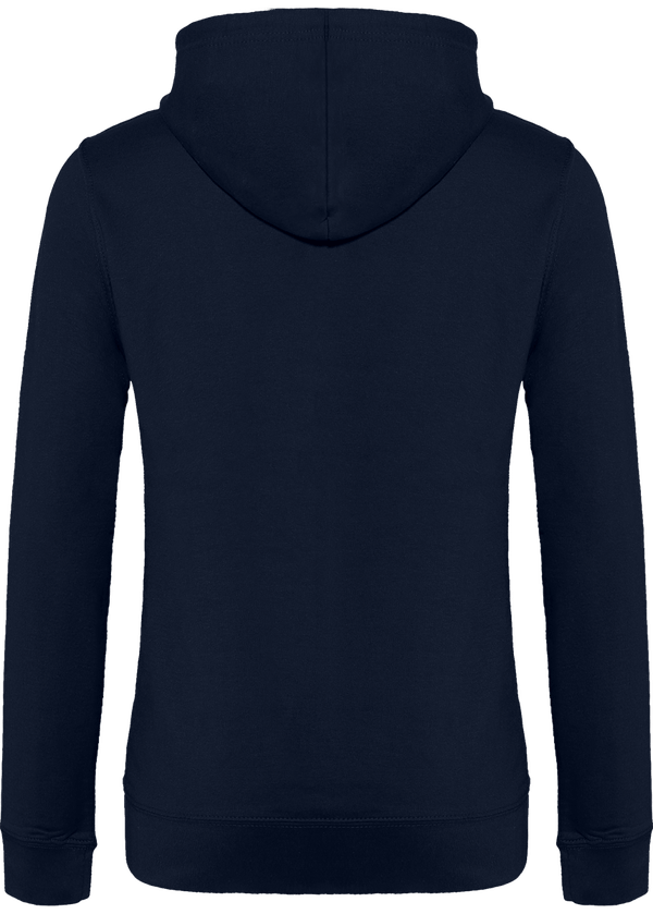 Sweat a capuche femme dos Kariban Navy