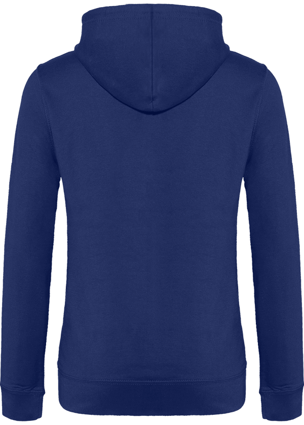 Sweat a capuche femme dos kariban Light Royal Blue