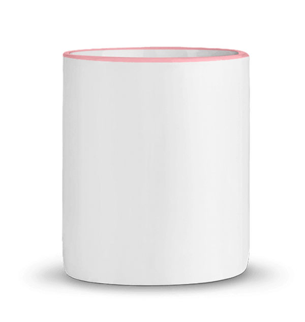 Mug rebord contraste dos ROSE