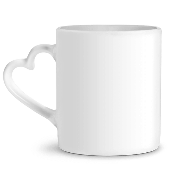 Mug Cœur BLANC