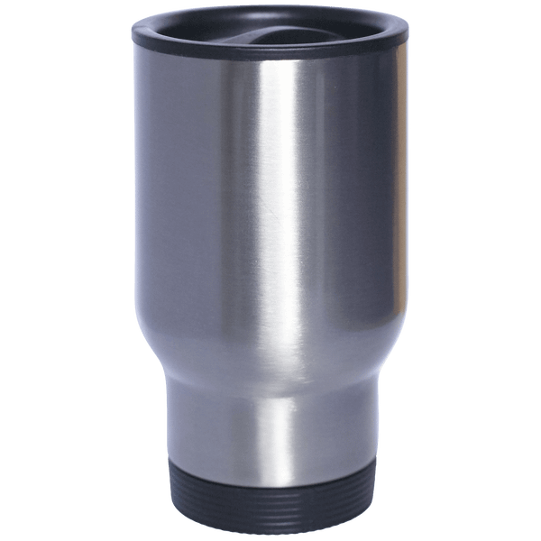 Mug isotherme avec anse dos ALUMINIUM