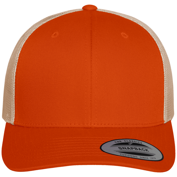 Vintage-Cap Zum Personalisieren Mit Stickerei Rustic Orange / Beige