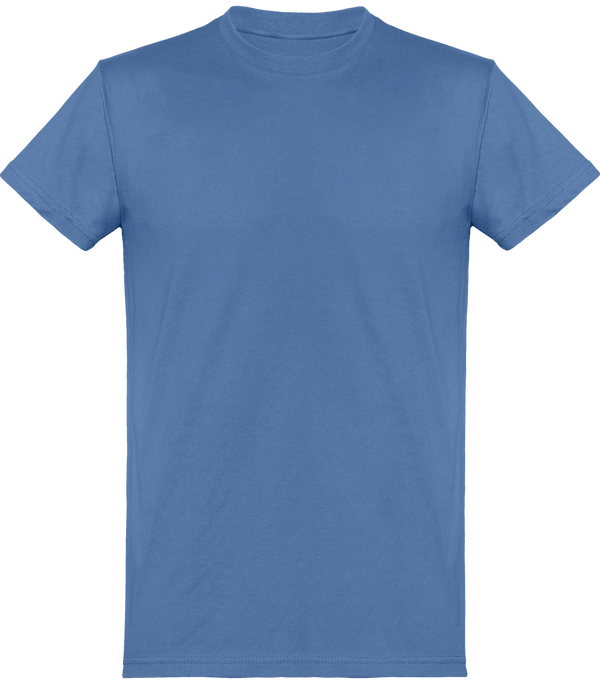 T shirt homme 150g face Azur Blue