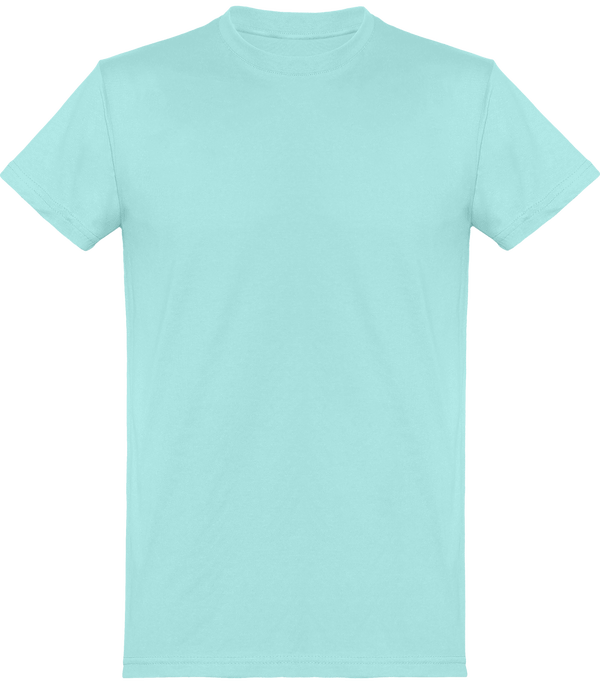 T shirt homme 150g face Turquoise