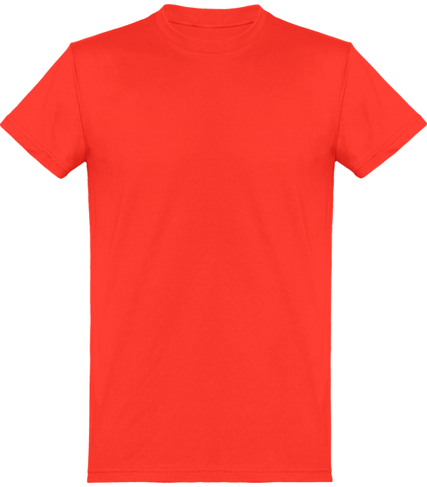 T shirt homme 150g face Pixel Coral