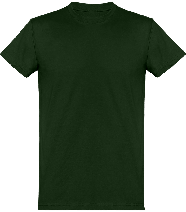 T shirt homme 150g face Bottle Green