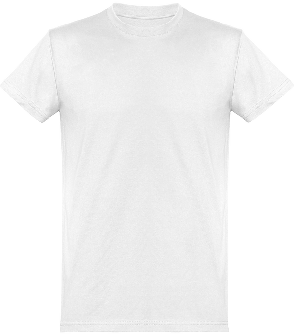 T shirt homme 150g face White