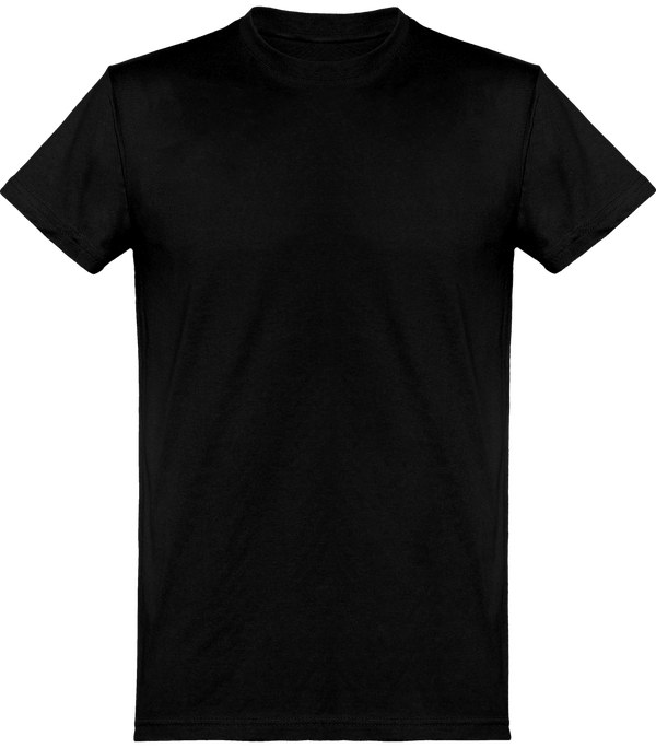 T shirt homme 150g face Black