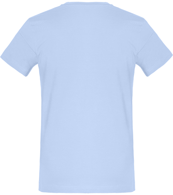 T shirt homme 150g dos Sky Blue