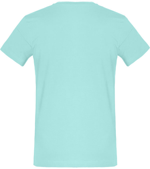 T shirt homme 150g dos Turquoise