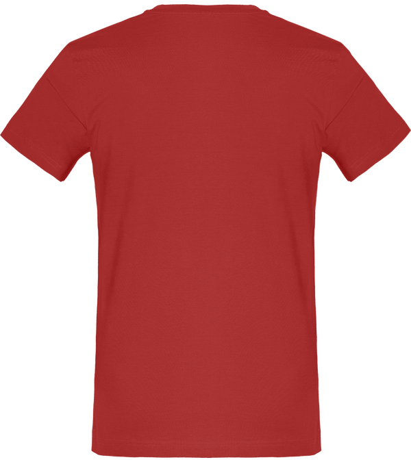 T shirt homme 150g dos Used Raspberry