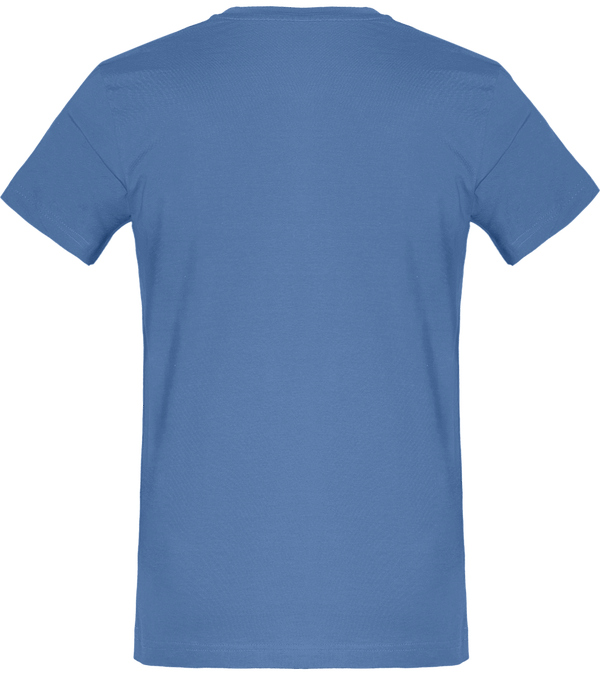 T shirt homme 150g dos Azur Blue