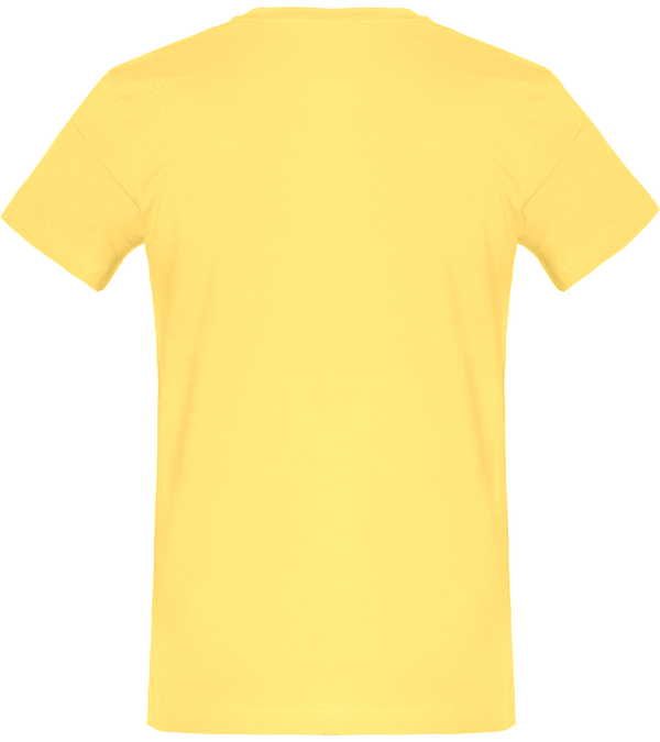 T shirt homme 150g dos Yellow