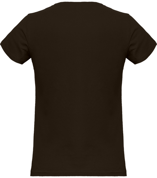 T shirt femme 150g dos Bear Brown