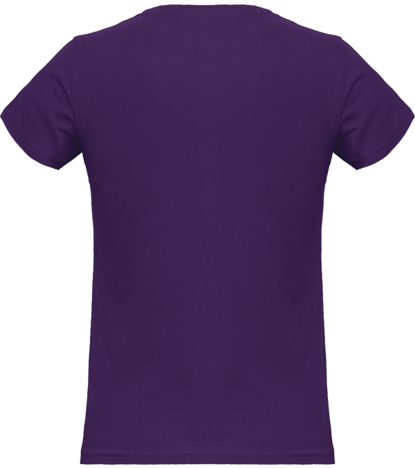 T shirt femme 150g dos Purple