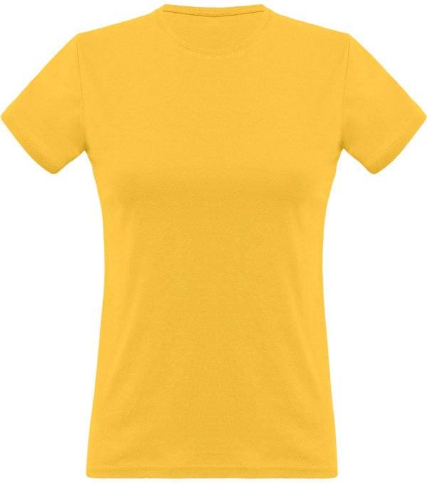 T shirt femme 150g plexus Used Yellow