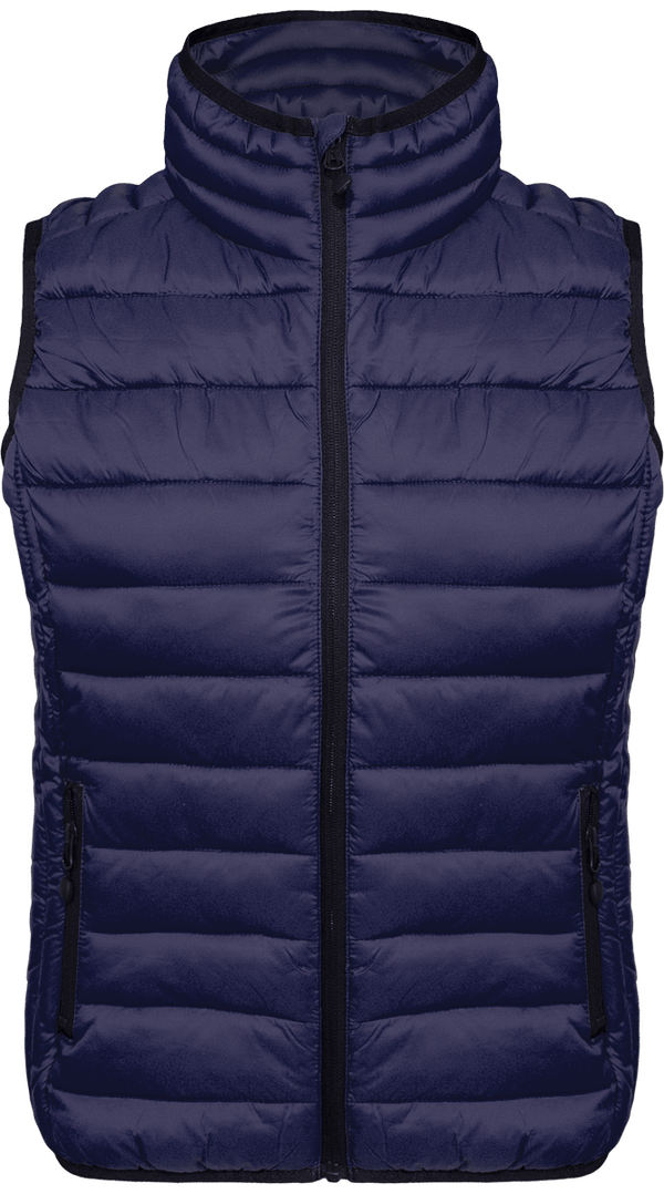 Sleeveless Lightweight Jacket Woman To Personalise Navy