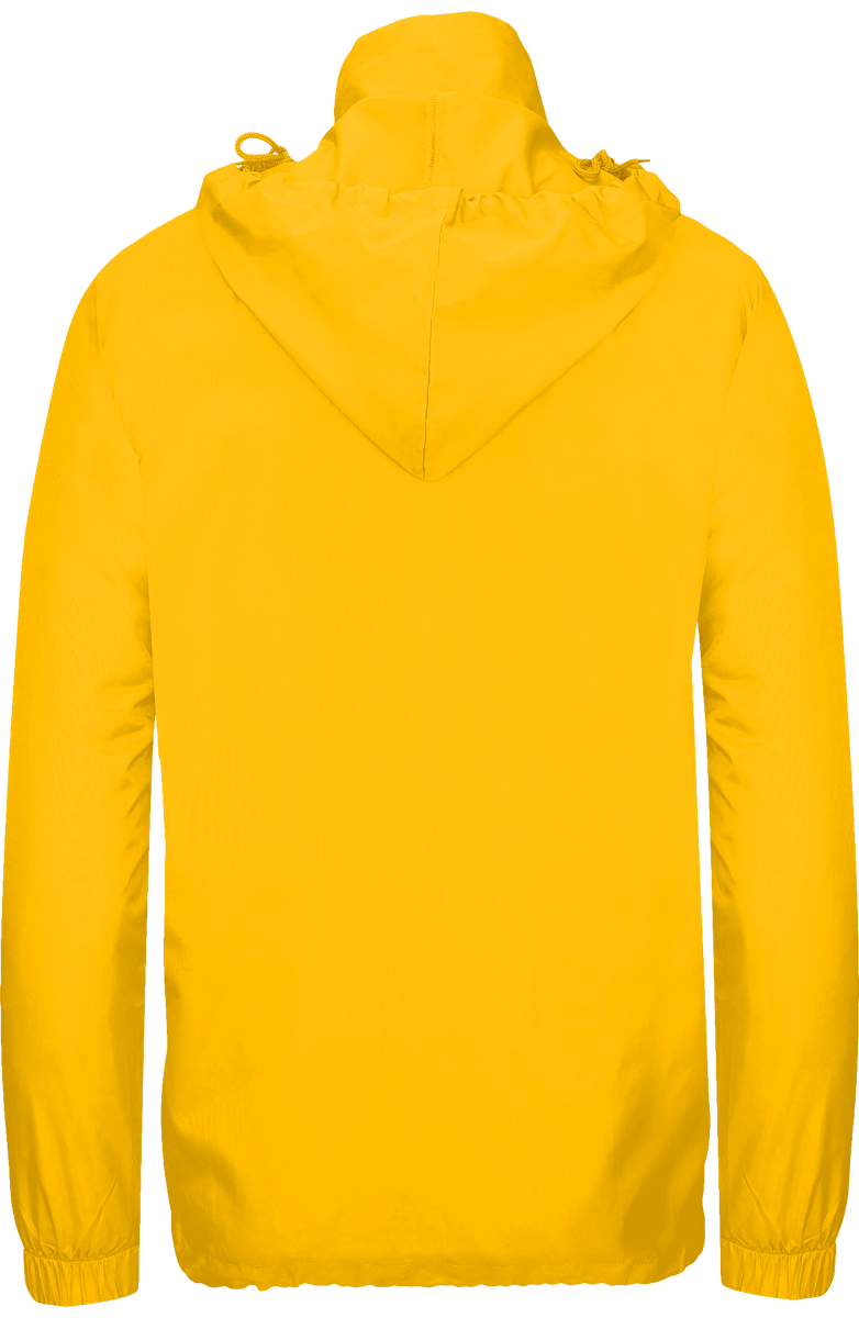 Customizable Men's Windbreaker Yellow