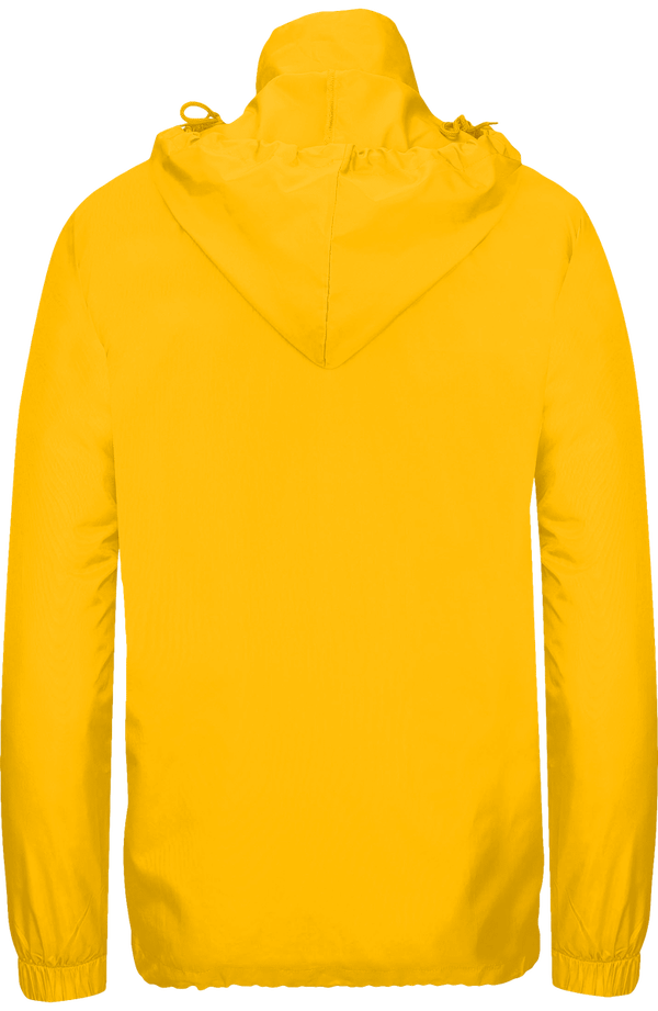 Customizable Men's Windbreaker Yellow