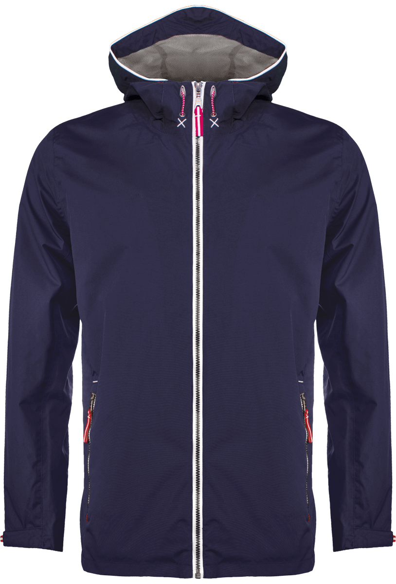 Personalised Trendy Unisex Waterproof Jacket Navy