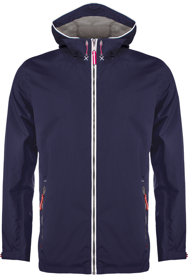 Customizable Waterproof And Trendy Jacket Navy