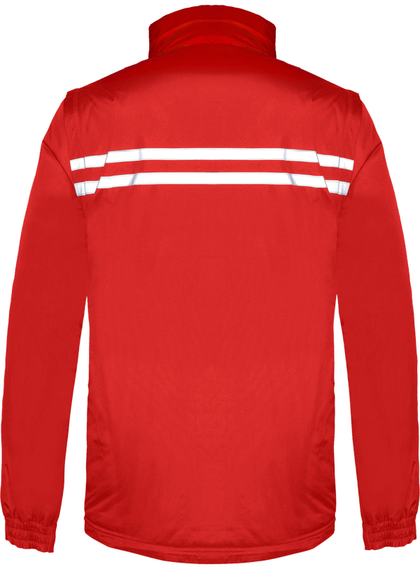 Parka workwear manches amovibles dos Red