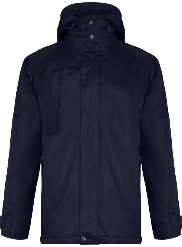 Parka Personnalisée Pour Homme 2 En 1 Navy