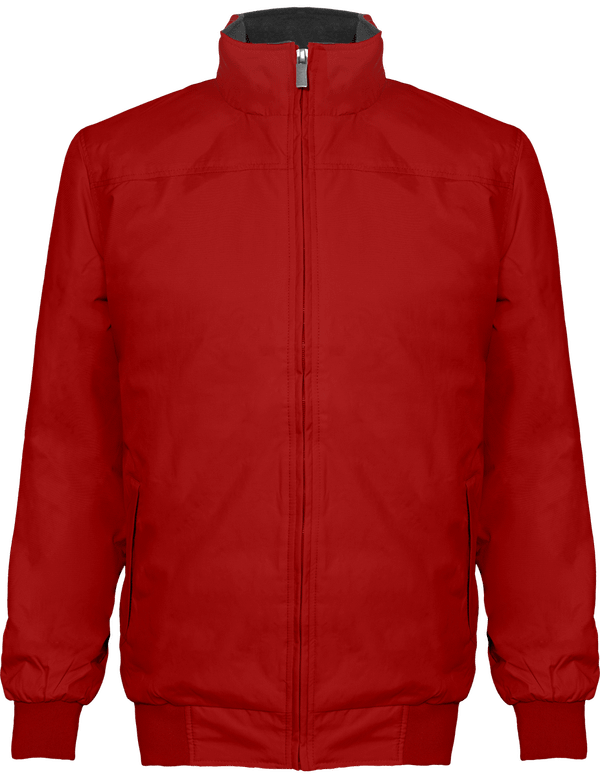 Blouson double polaire face Red / Dark Grey