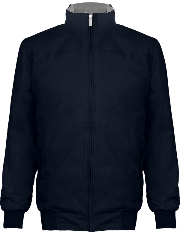 Blouson double polaire face Navy / Light Grey