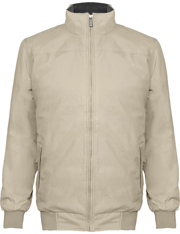 Blouson double polaire face Light Beige / Dark Grey