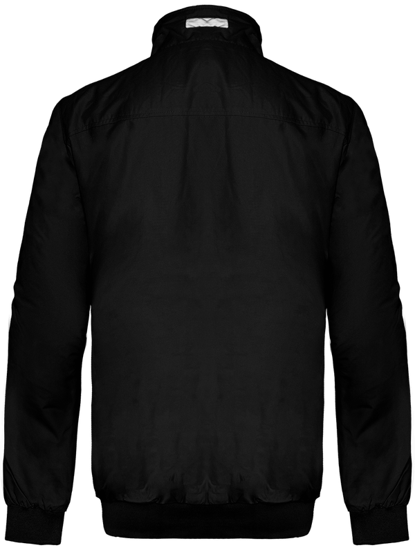 Blouson double polaire dos Black / Light Grey