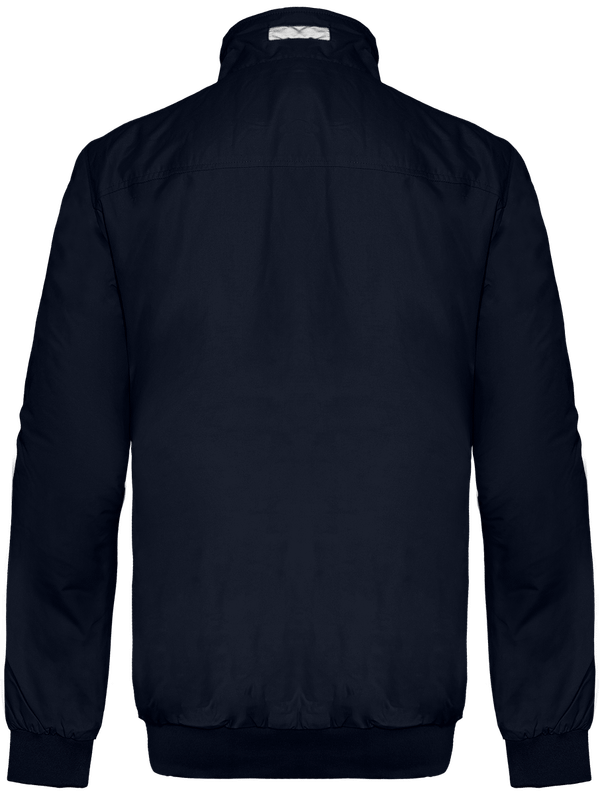 Blouson double polaire dos Navy / Light Grey