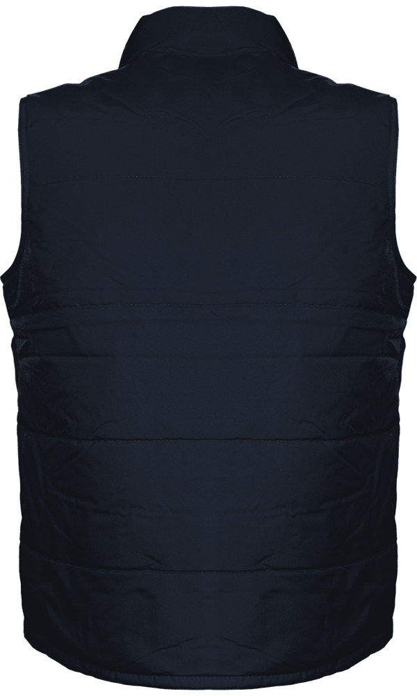 Bodywarmer matelasse dos Navy