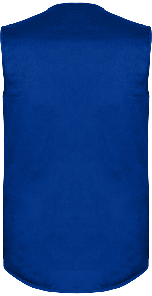 Gilet multipoches non double dos Royal Blue