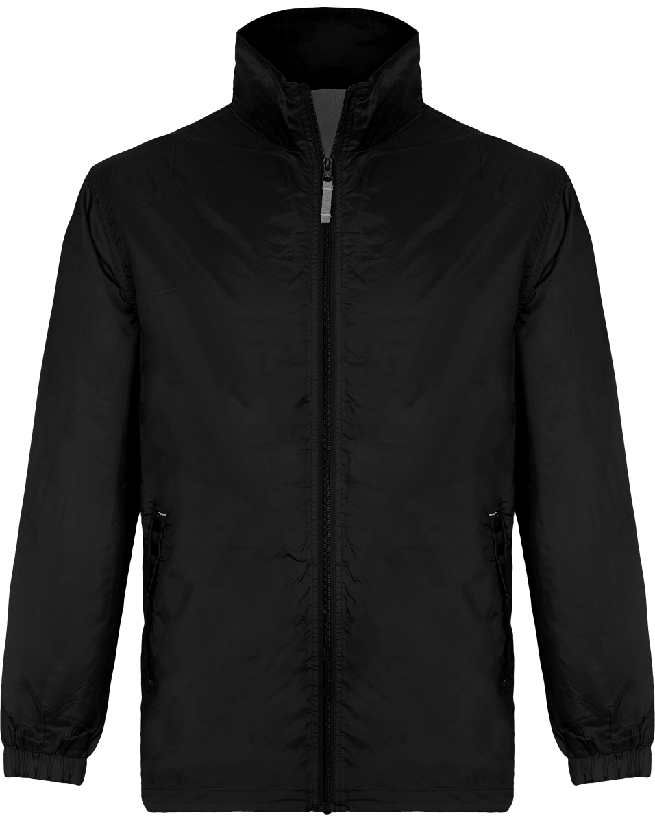 Winderbreaker Doubled Jacket To Personalise Black